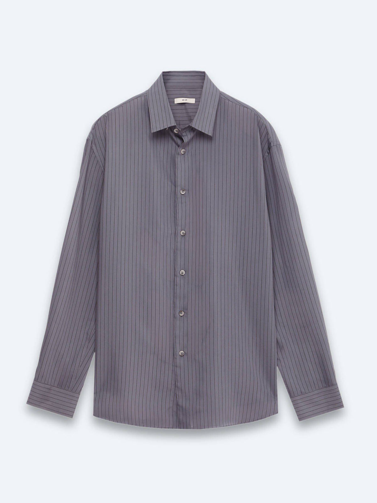 Hartkohle Gestreiftes Oversize Hemd
