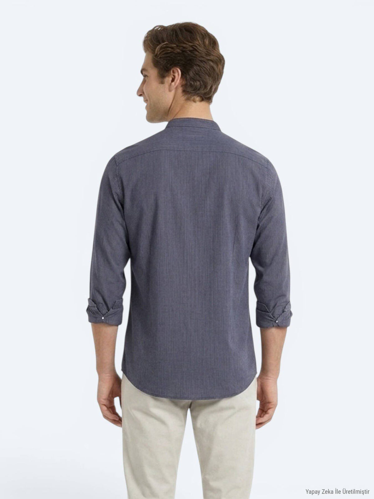 Hartkohle Gestreiftes Regular Fit Hemd