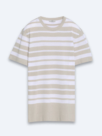 Beige Strickmode