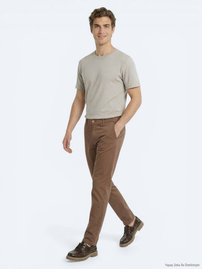 Graues Unifarben T-Shirt