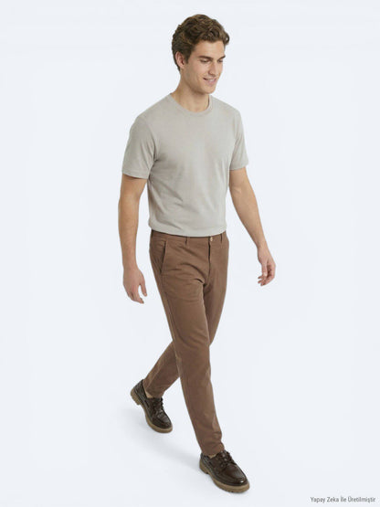Graues Unifarben T-Shirt
