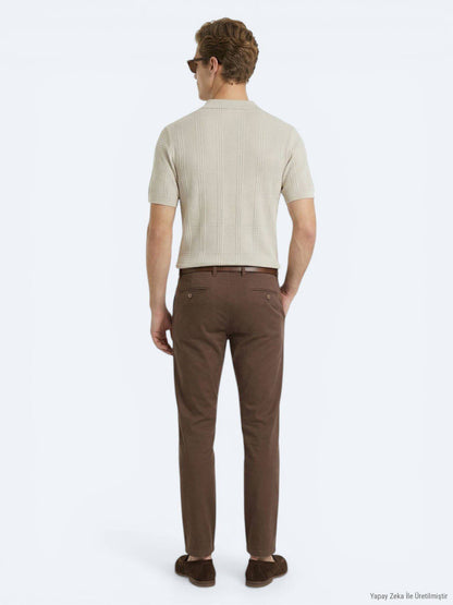 Beige Strickmode