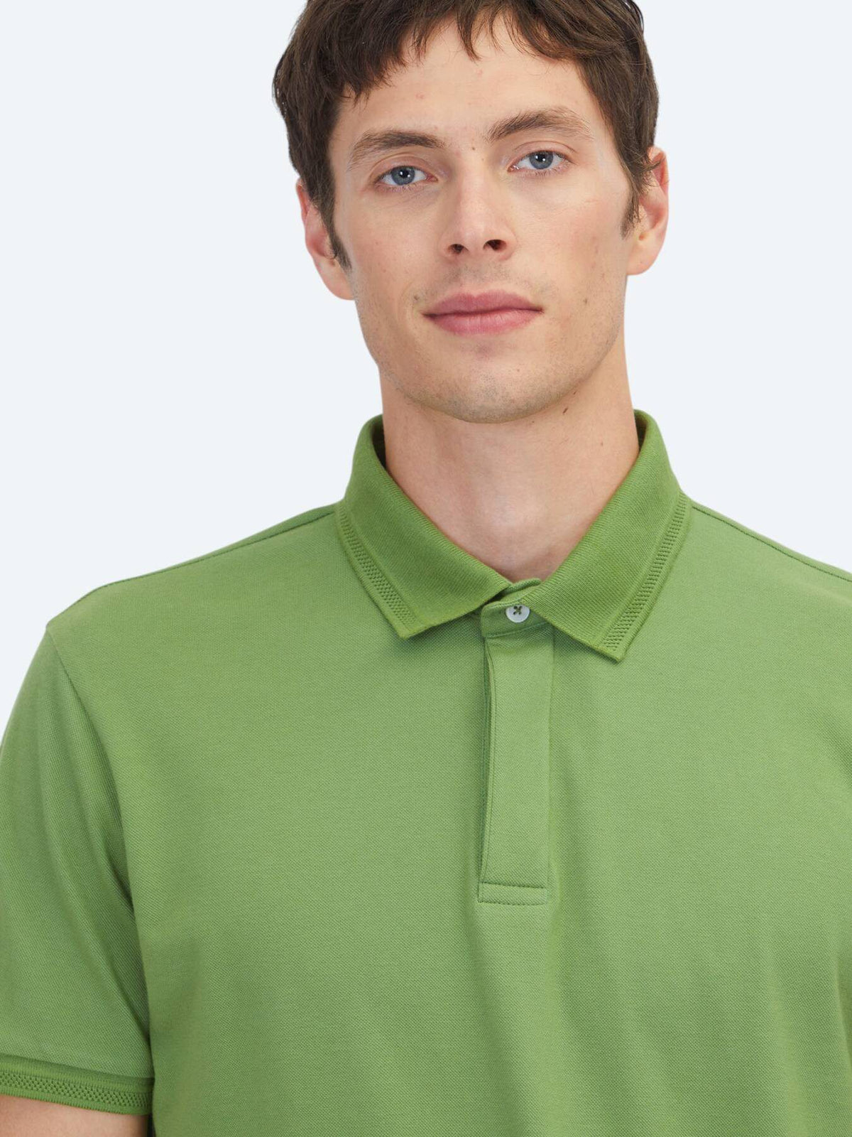 Grünes Unifarbenes 100% Baumwoll-T-Shirt