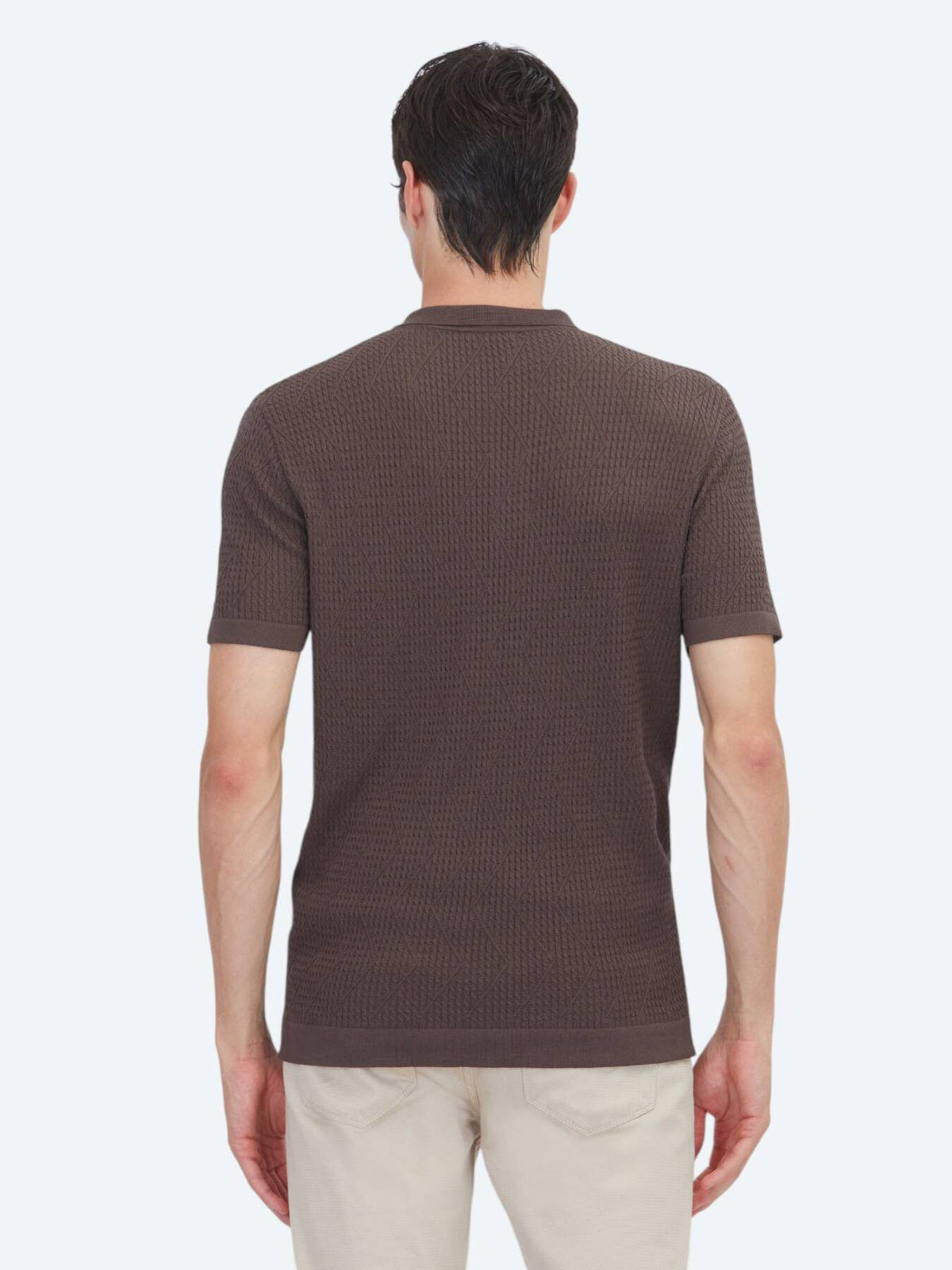 Braune Strickmode