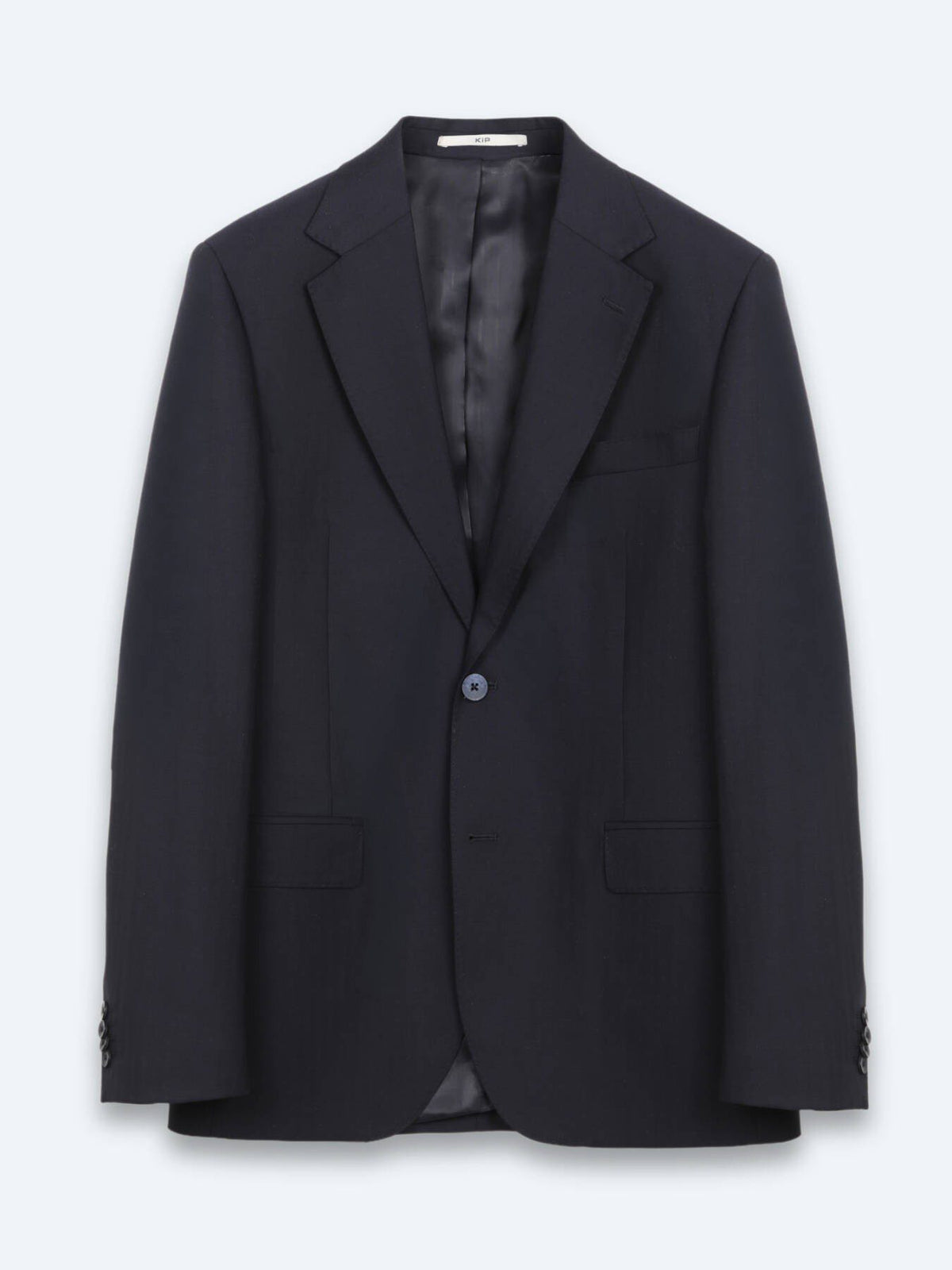 Marineblau Modern Fit 100% Wolle Anzug