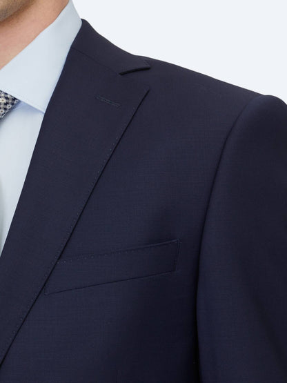 Saks Schlicht Regular Fit Wollanzug