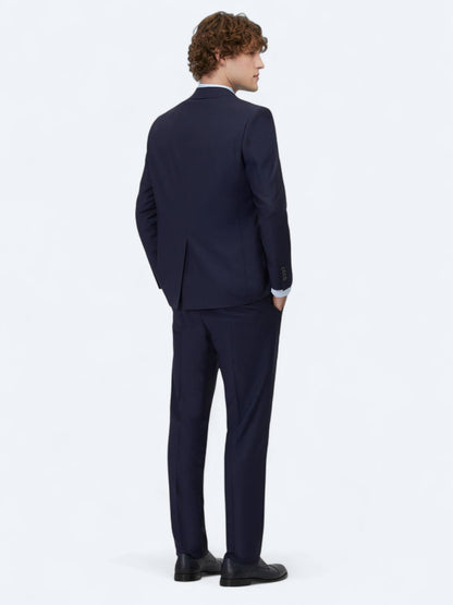 Saks Schlicht Regular Fit Wollanzug