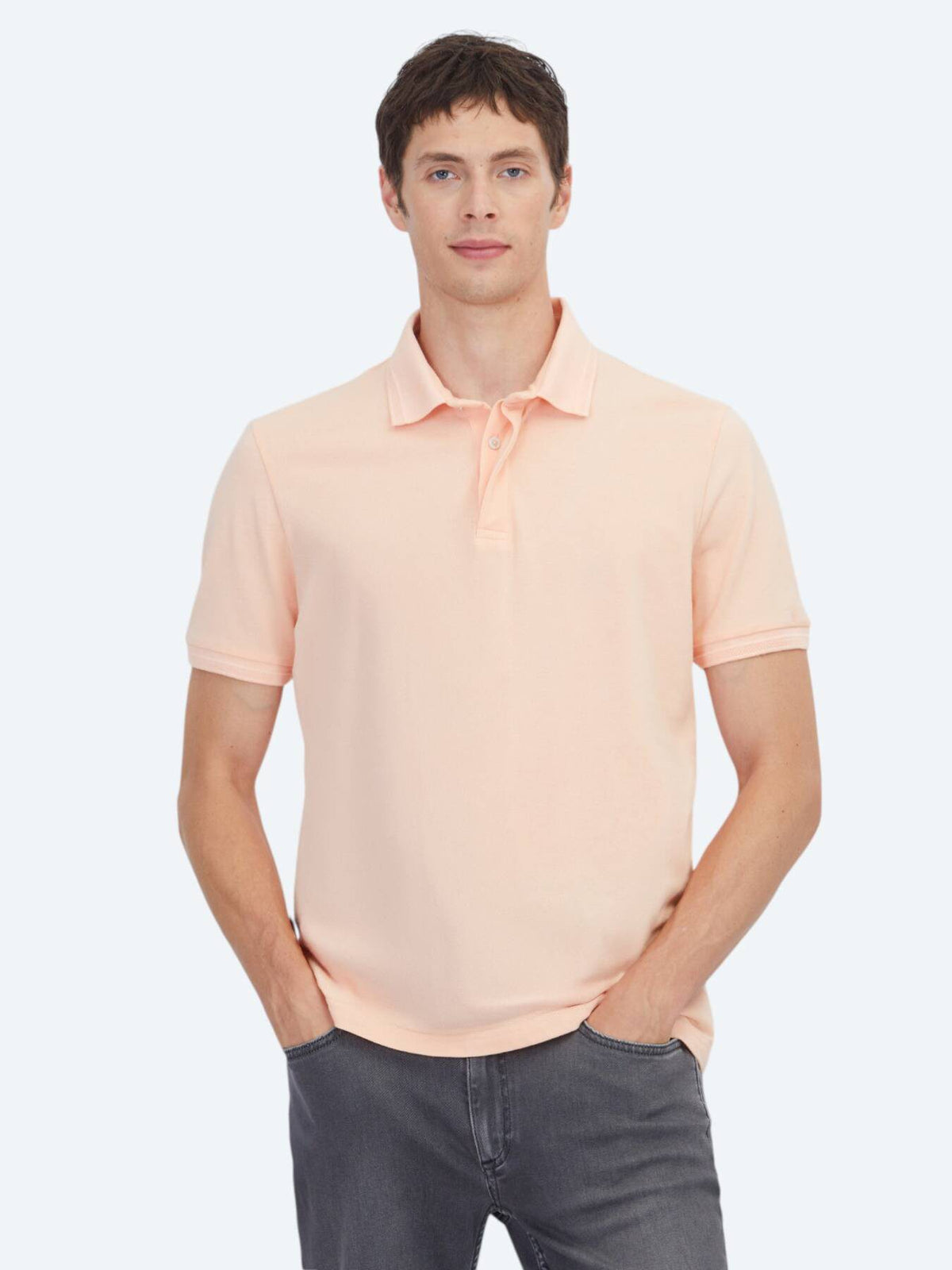 Rosa Unifarben 100% Baumwoll T-Shirt