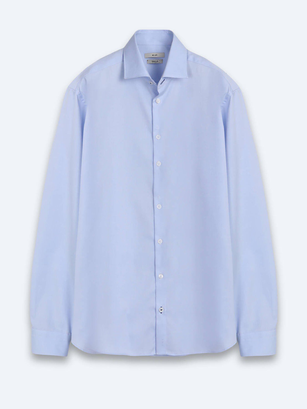 Blaues Klassisches Baumwollhemd Regular Fit