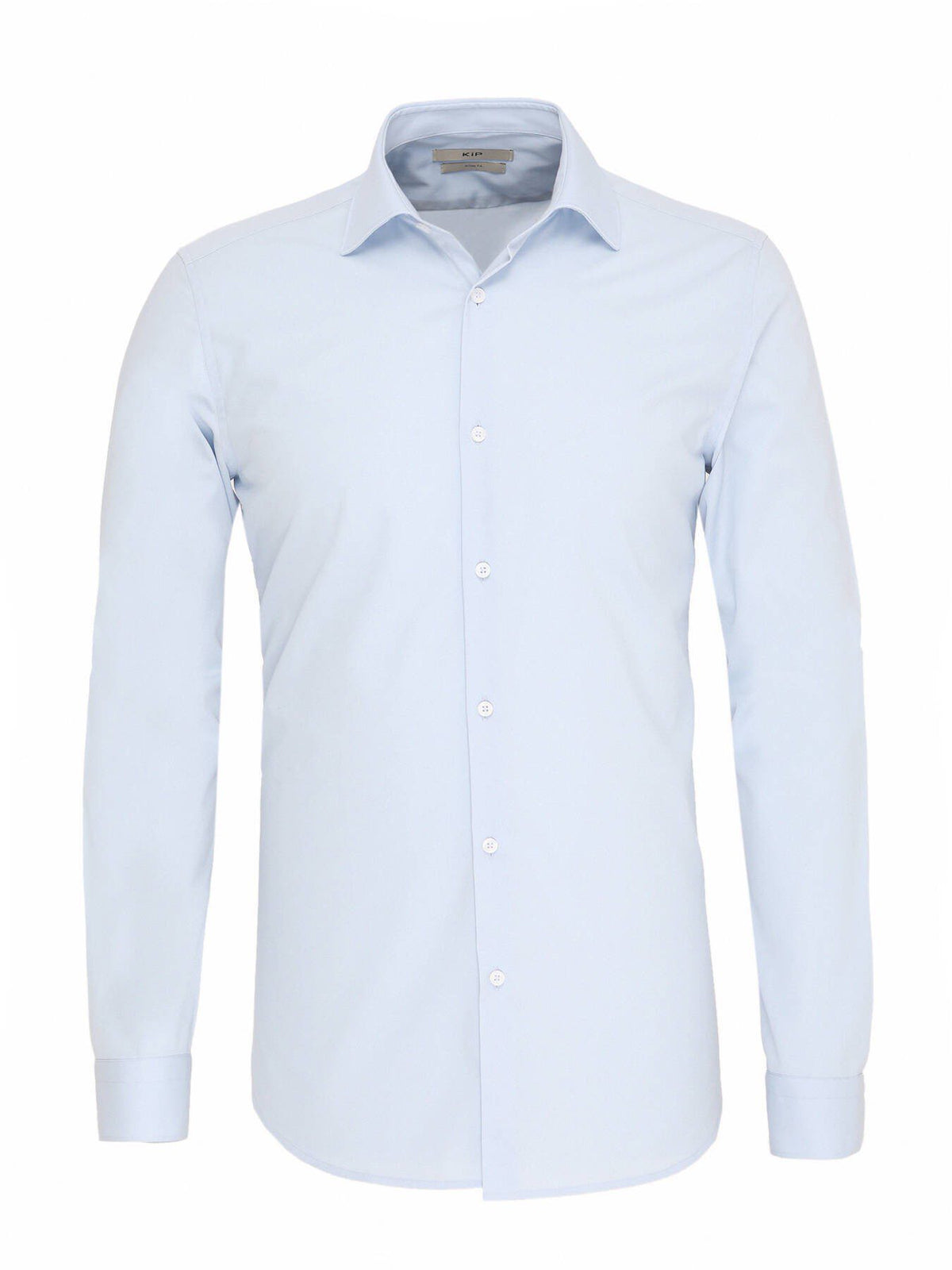 Blaues Klassisches Baumwollhemd, Slim Fit