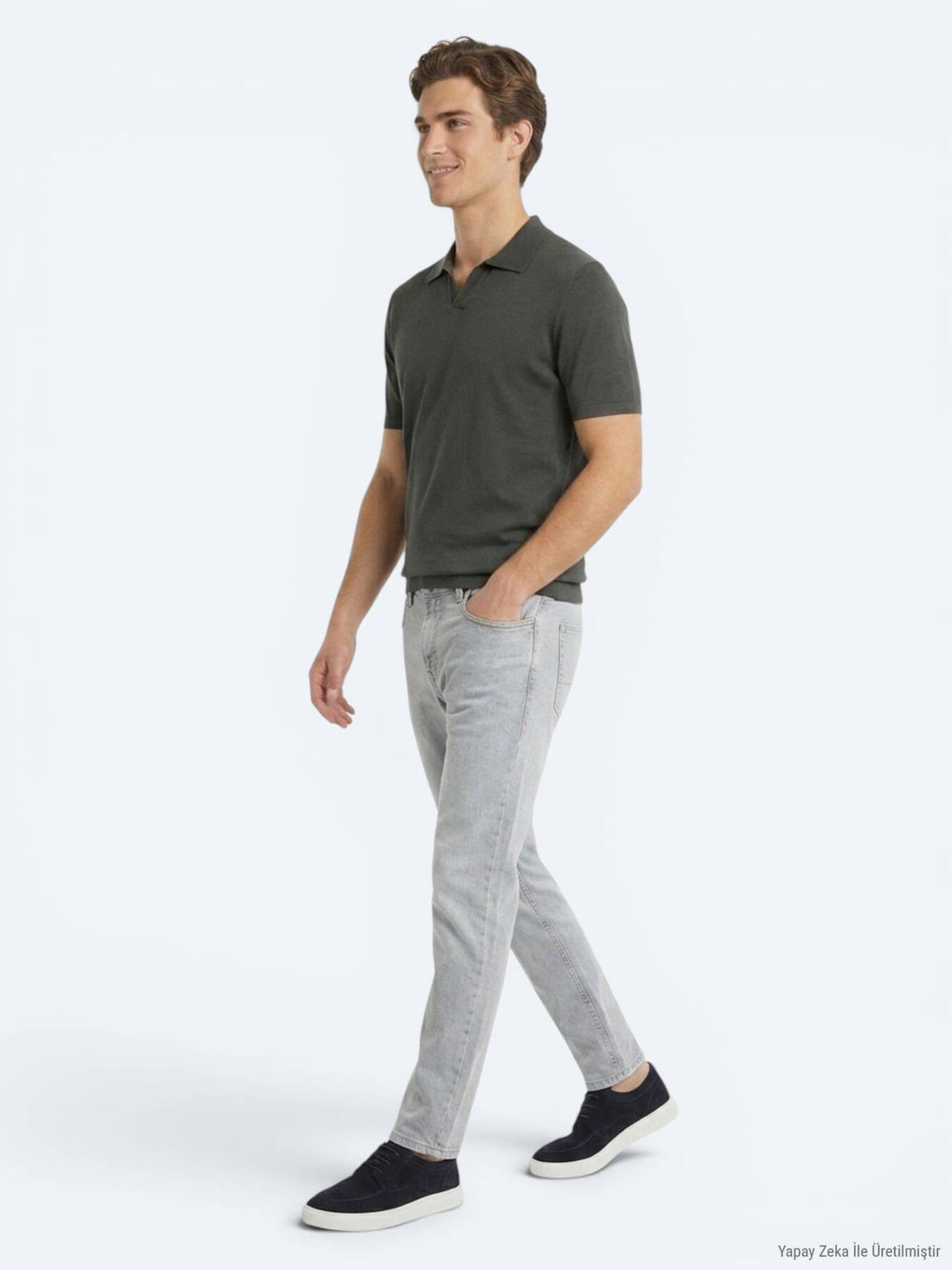 Khaki Strickmode