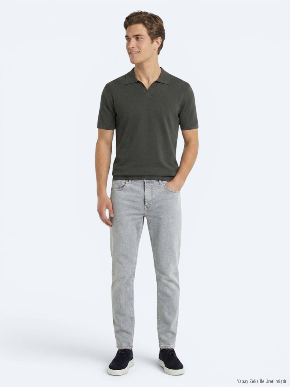 Khaki Strickmode