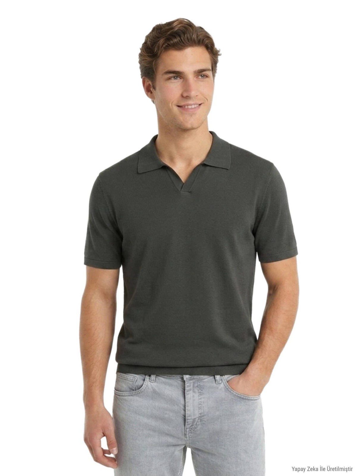 Khaki Strickmode