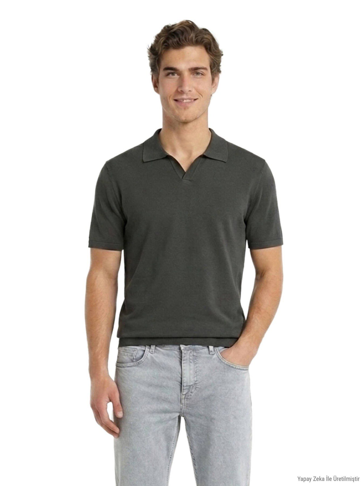 Khaki Strickmode
