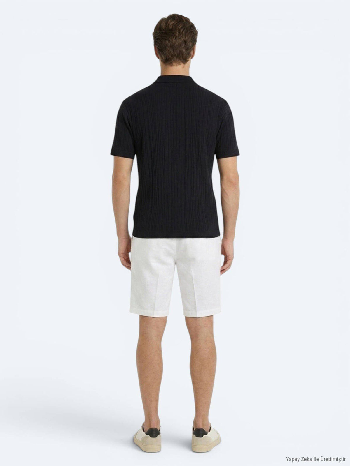 Marineblaues schlichtes 100% Baumwoll-T-Shirt