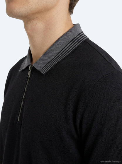 Schwarzes schlichtes 100% Baumwoll-T-Shirt