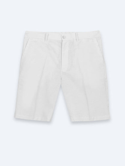 Steinmaterial Jogging Fit Casual Bermuda