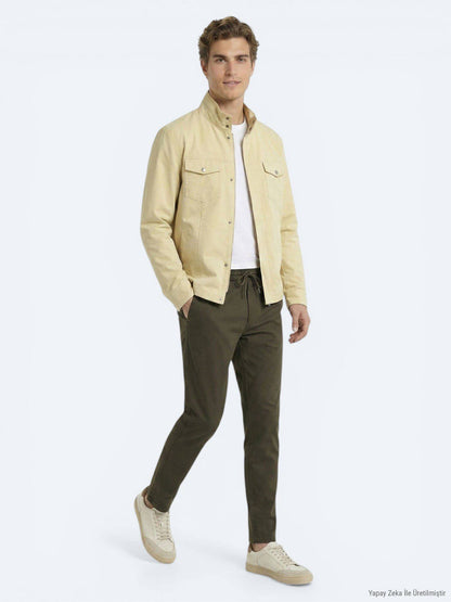 Zitronenform Schlichte Leichte Jacke
