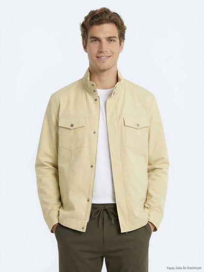 Zitronenform Schlichte Leichte Jacke