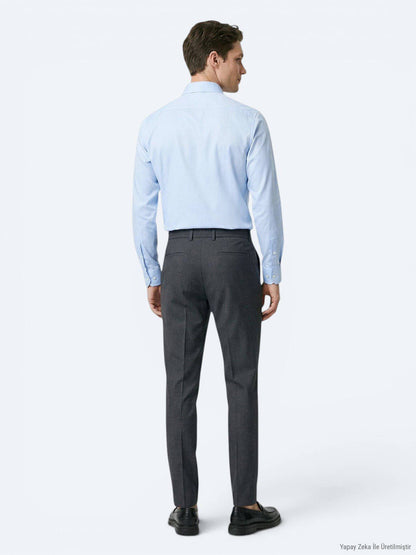 Bunte Gewebte Wollmix-Hosen