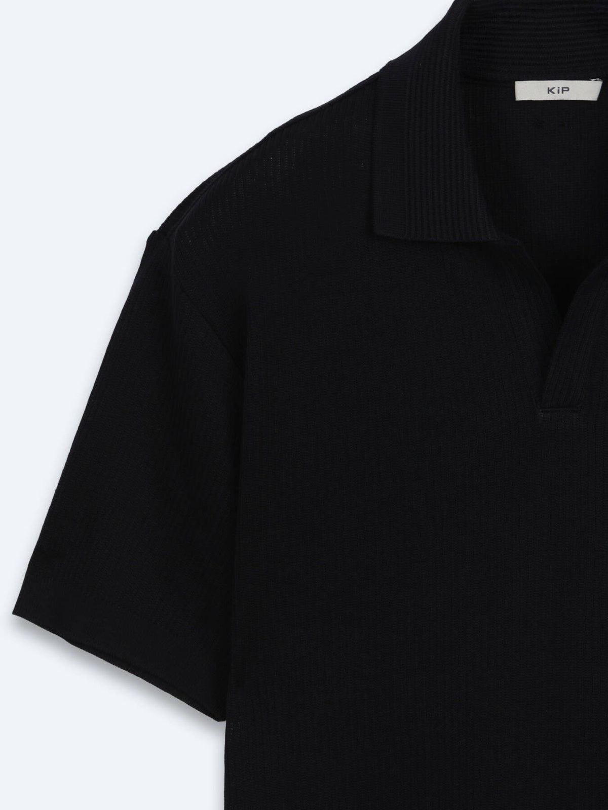 Schwarz Gestreiftes 100% Baumwoll T-Shirt