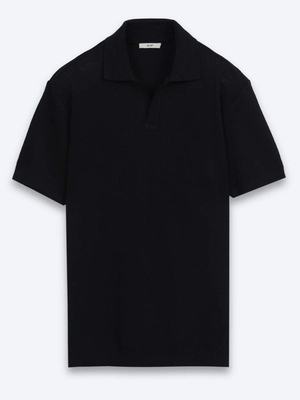 Schwarz Gestreiftes 100% Baumwoll T-Shirt