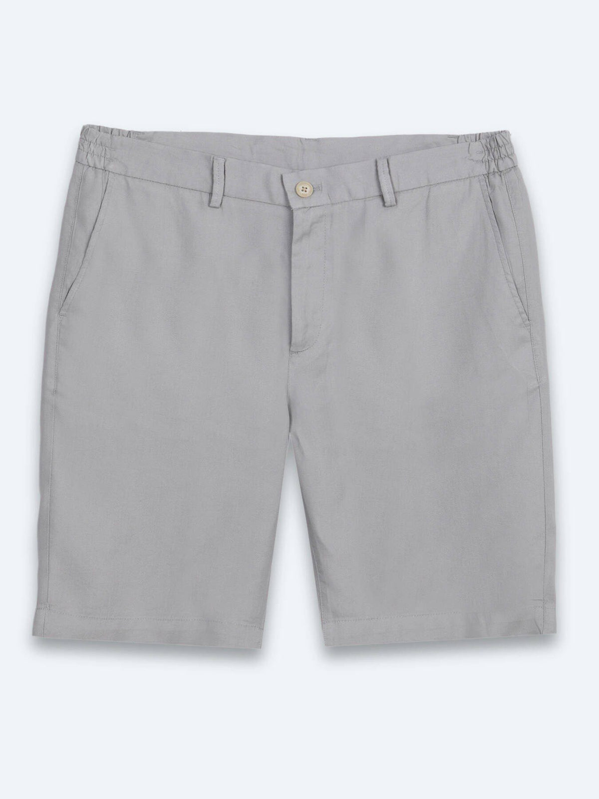 Grau Material Jogging Fit Casual Shorts