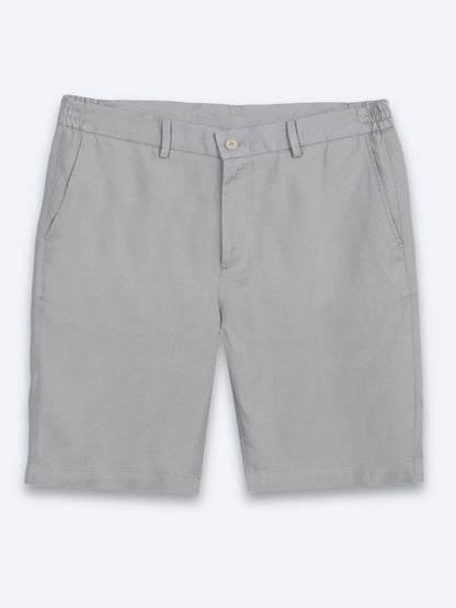 Grau Material Jogging Fit Casual Shorts