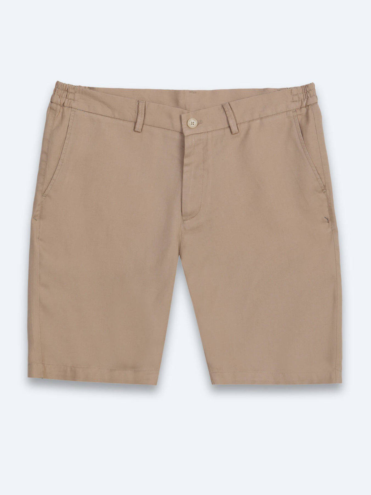 Karamell Velours Jogging Bermuda