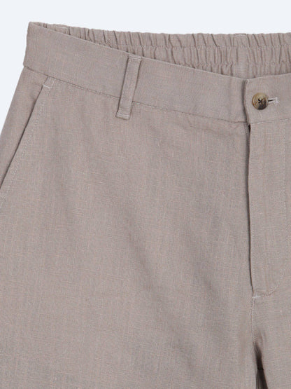 Edel Gewebte Weiche Baumwollhose