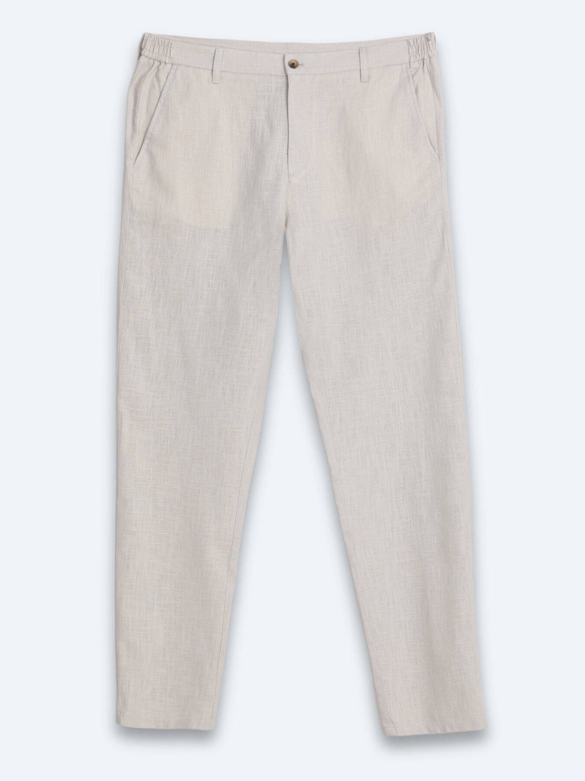Stein Weben Legere Baumwollhose