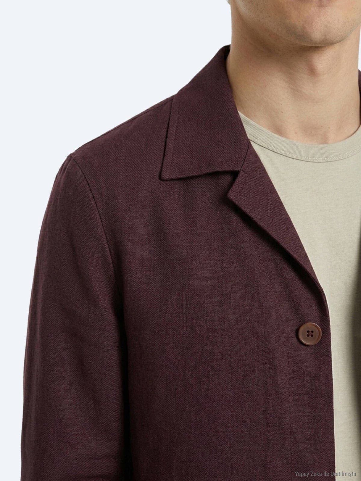 Burgunder Overshirt