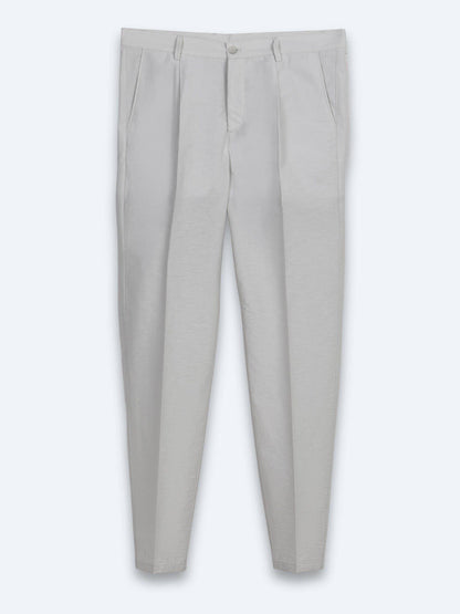 Steinmaterial Relaxed Fit Baumwollhose