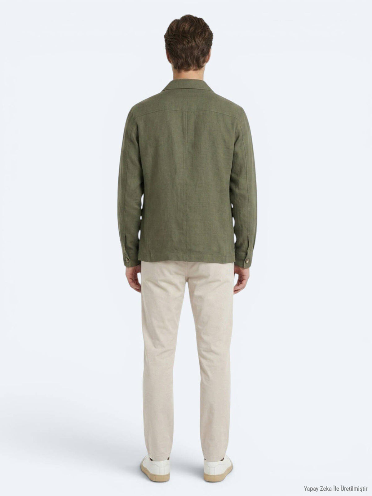 Khaki Überhemd