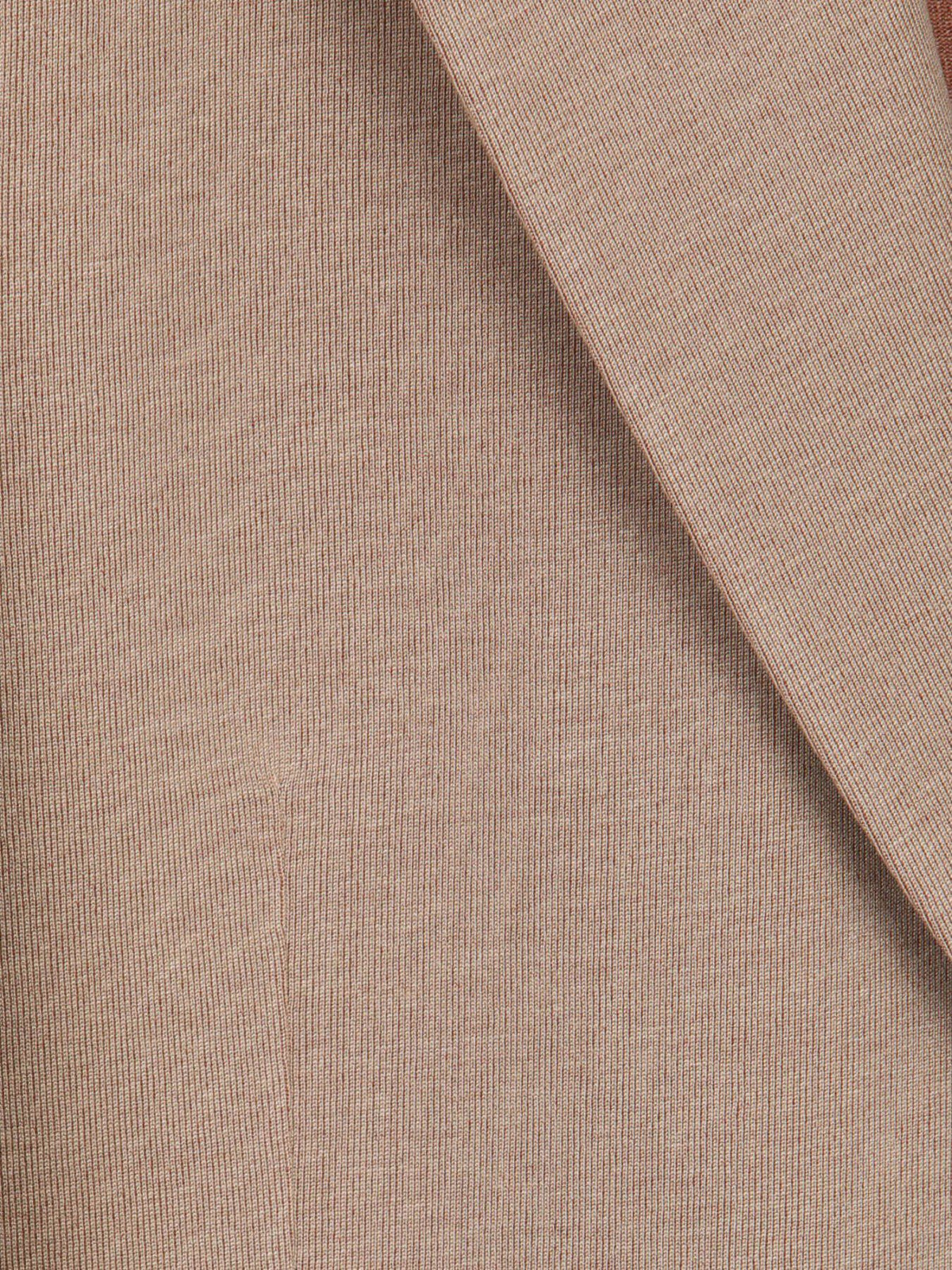 Hellbraune moderne Baumwolljacke