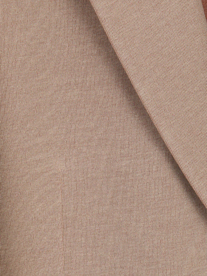 Hellbraune moderne Baumwolljacke