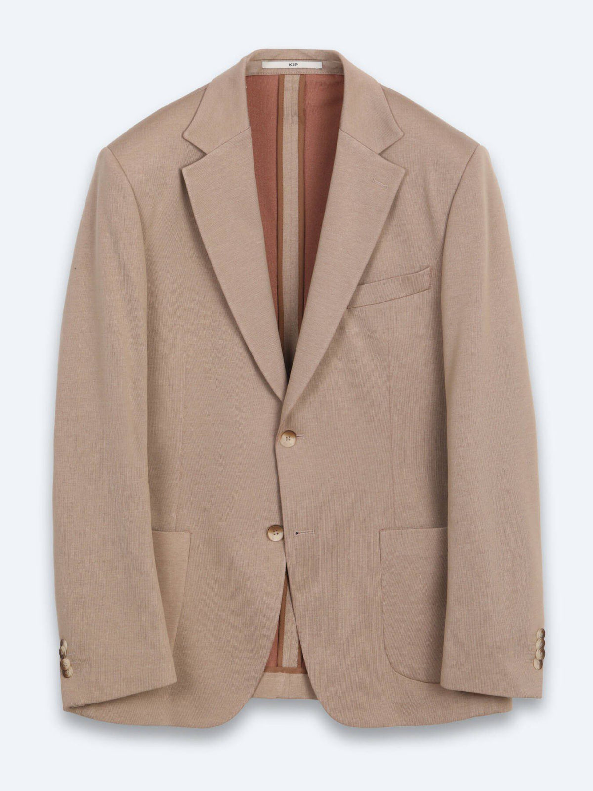 Hellbraune moderne Baumwolljacke