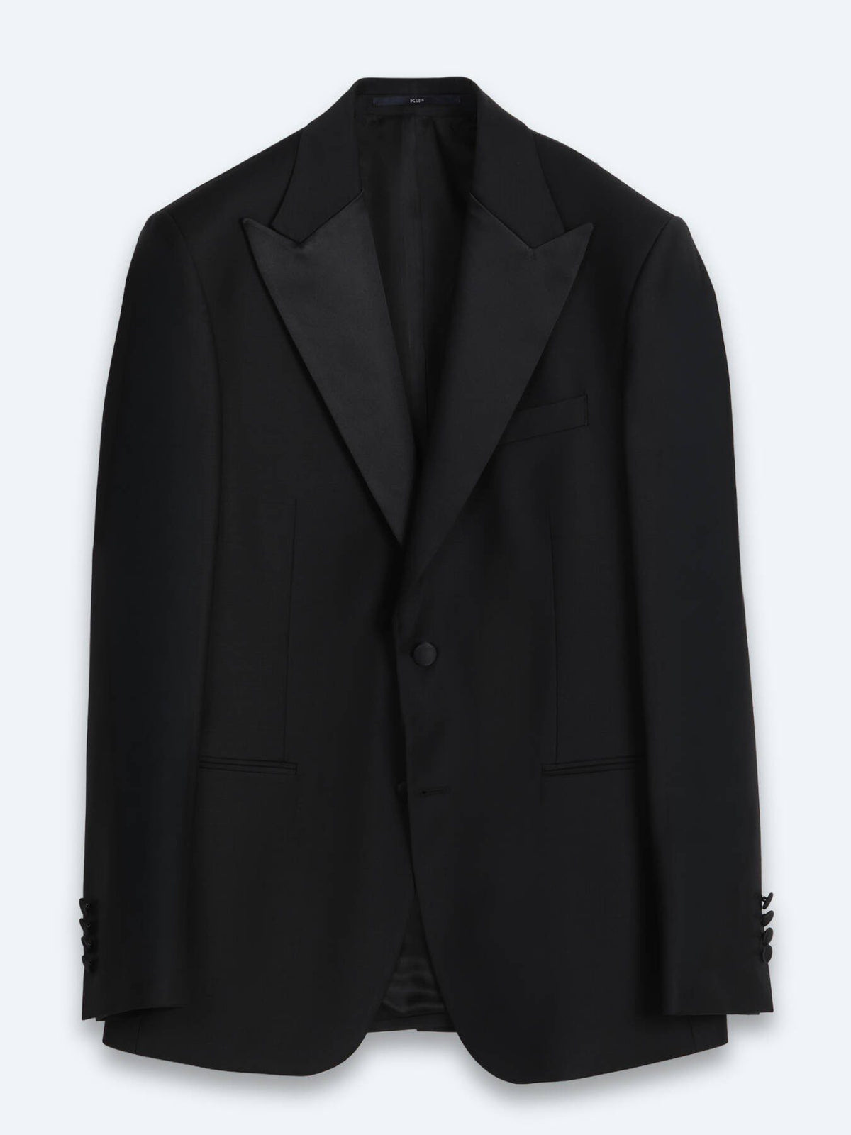 Schwarzer schlichter Slim Fit Tuxedo