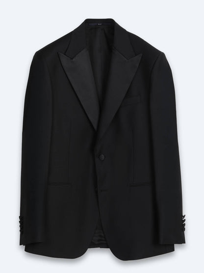 Schwarzer schlichter Slim Fit Tuxedo