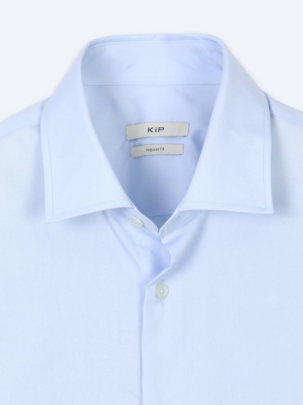Helles Blau Gestreiftes Casual Hemd
