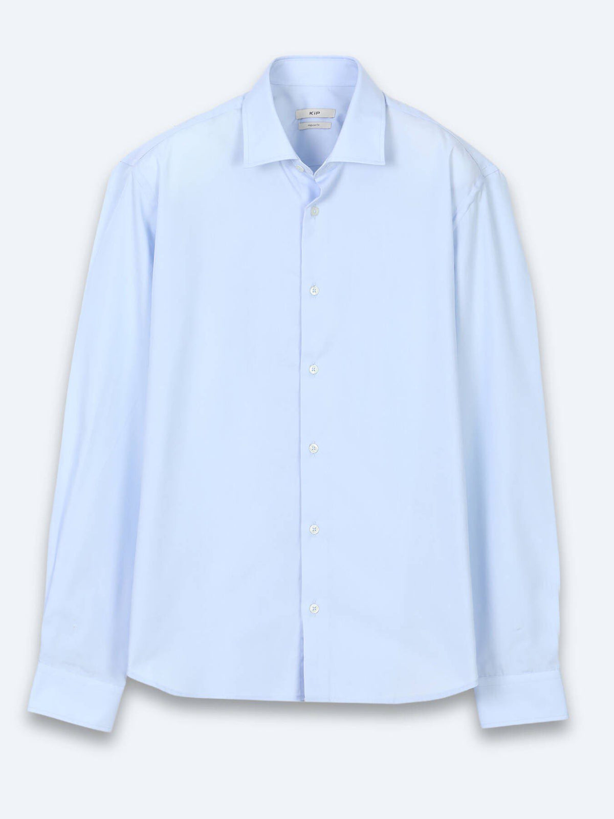 Helles Blau Gestreiftes Casual Hemd