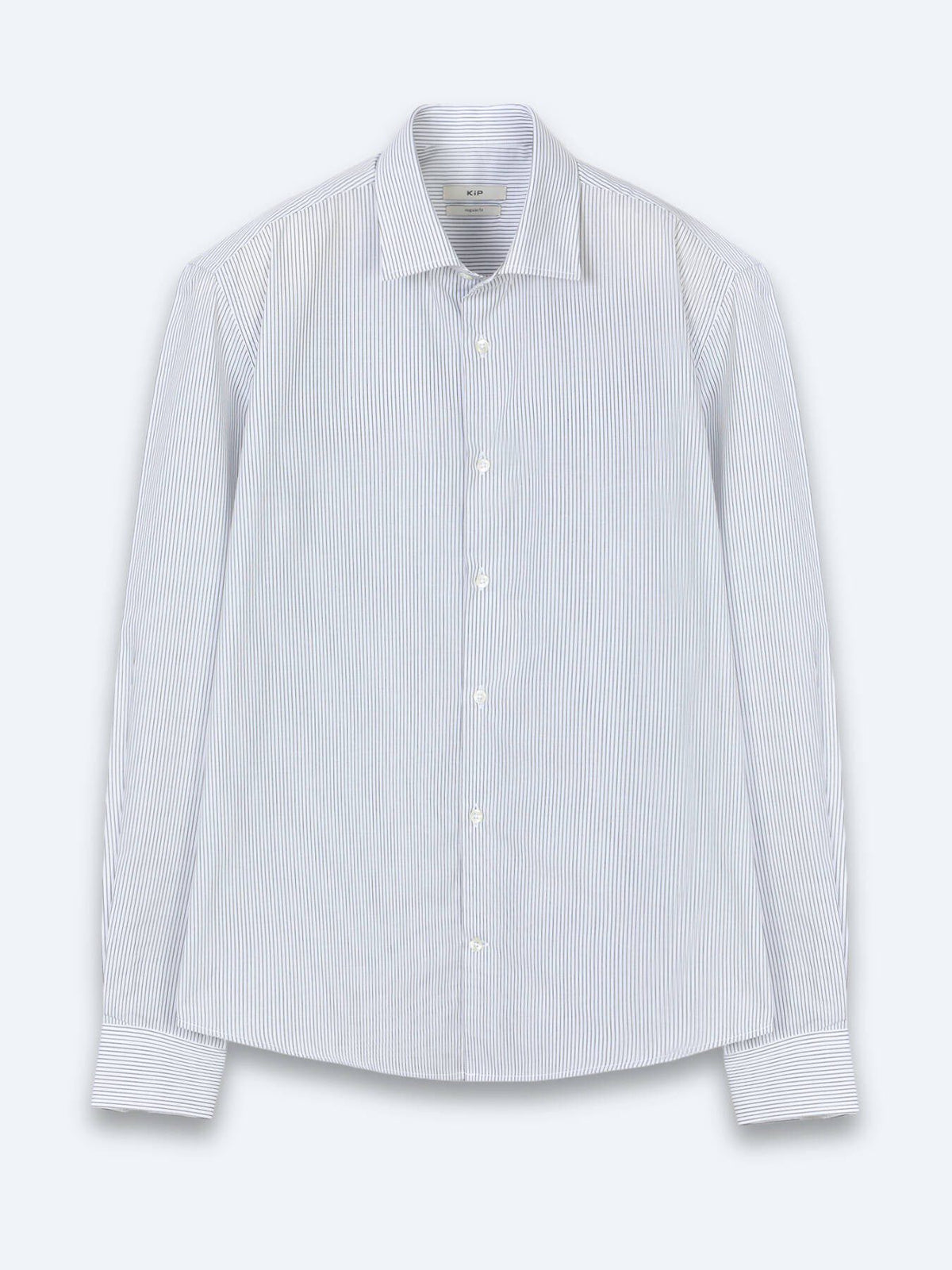 Marineblau Gestreiftes Casual Hemd