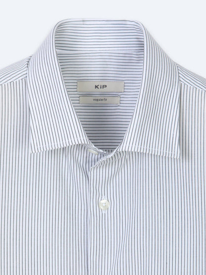 Marineblau Gestreiftes Casual Hemd
