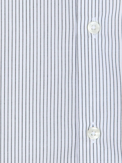 Marineblau Gestreiftes Casual Hemd