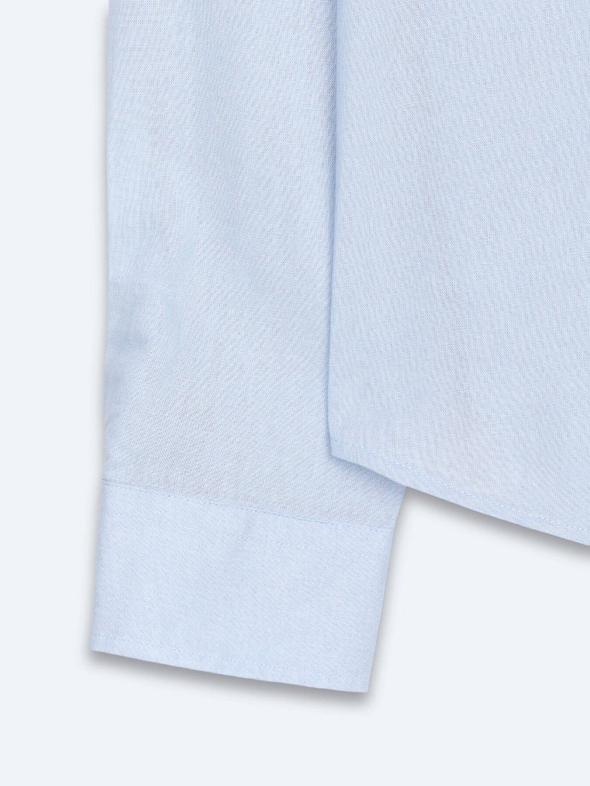 Blaues Regular Fit Casual Baumwollhemd
