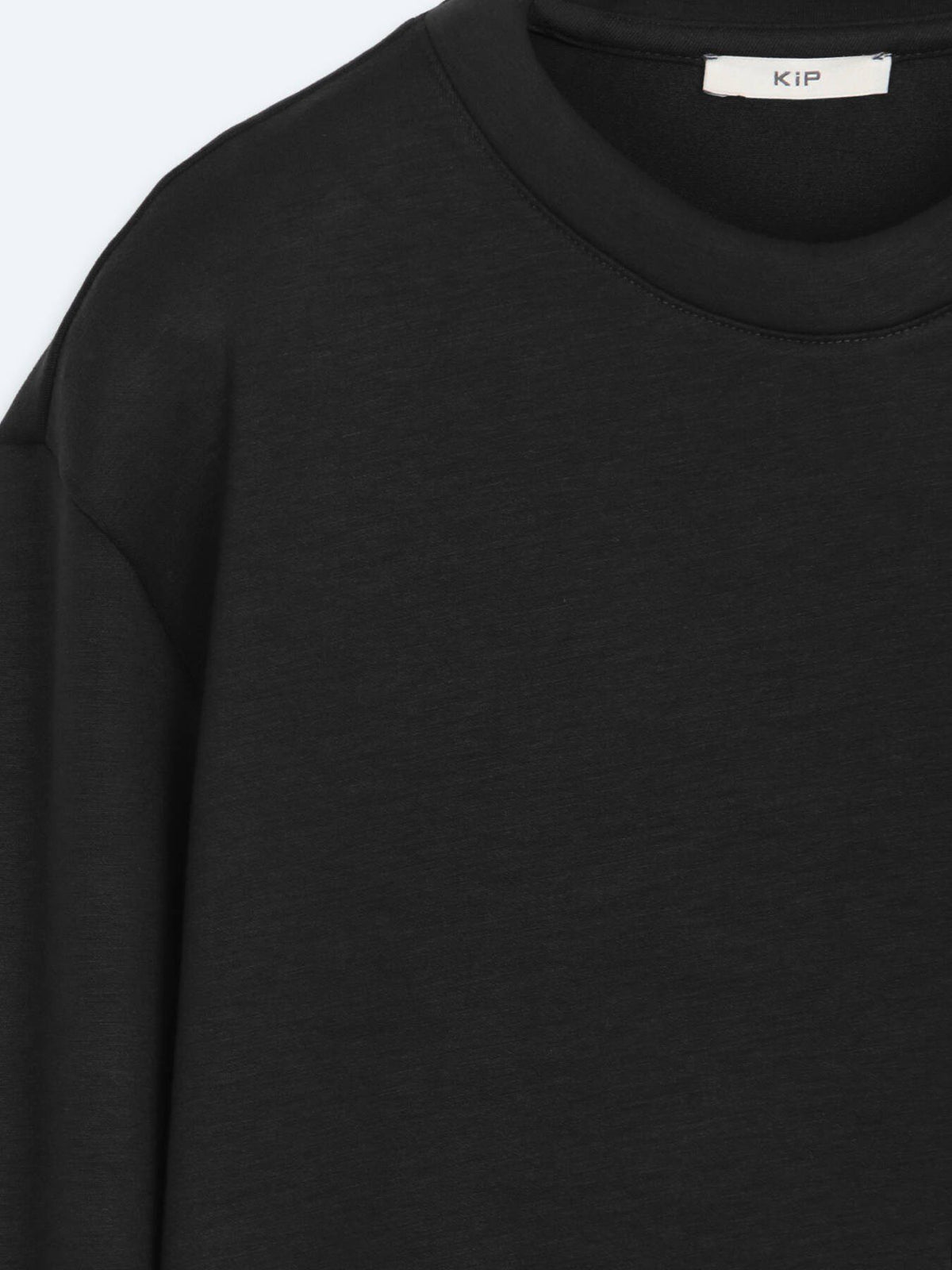 Schwarzes schlichtes Sweatshirt
