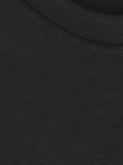 Schwarzes schlichtes Sweatshirt
