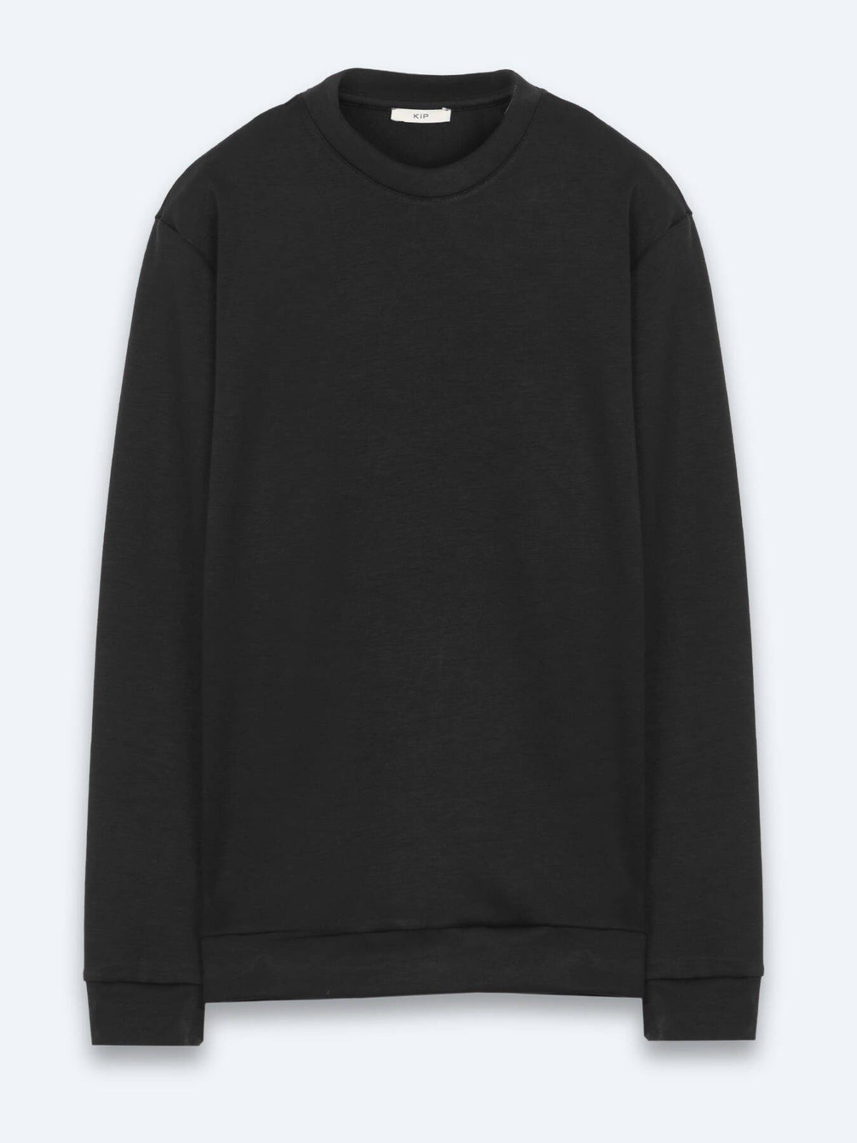 Schwarzes schlichtes Sweatshirt