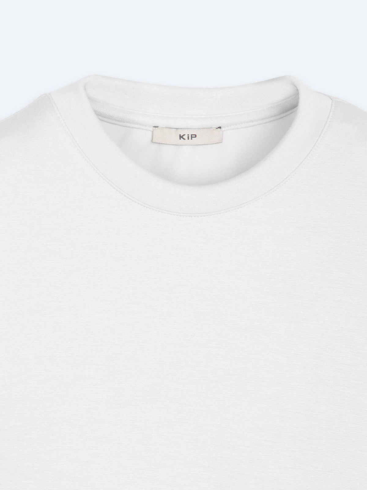 Weißes schlichtes Sweatshirt