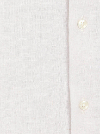 Beige Regular Fit Casual Baumwollhemd